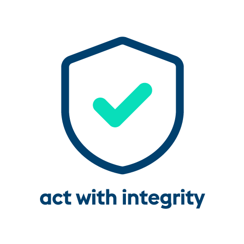 Act with Integrity logo